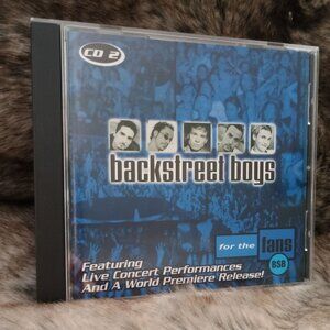 Backstreet Boys For The Fans CD 2 Live Concert Performances & Premiere Release